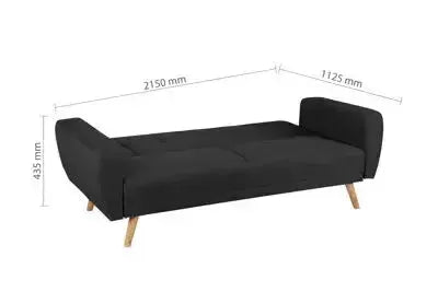 Farrow Large Grey Sofa Bed